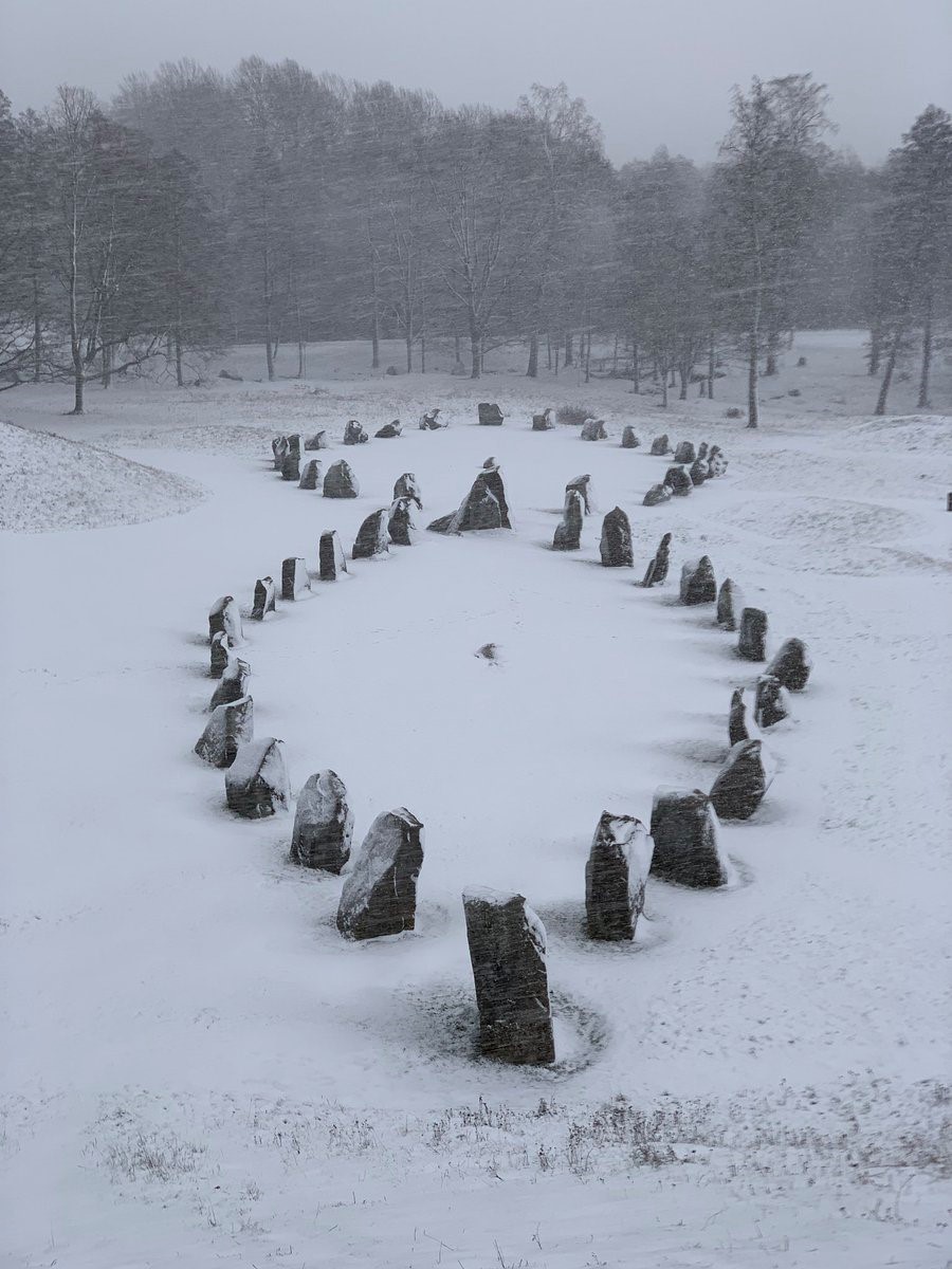 Stone circle in Anundshög, Sweden. By Daniel Aubrey.